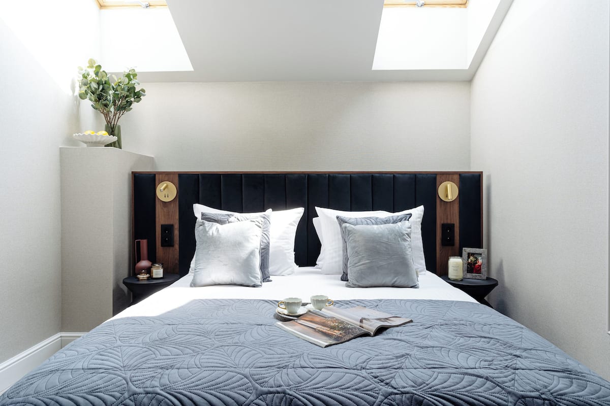1 slaapkamer, lakens van Egyptisch katoen, luxe beddengoed