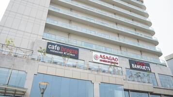 Façade de l’hébergement