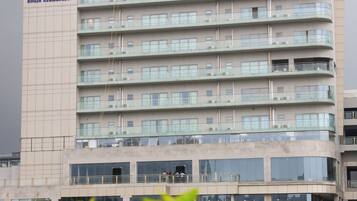 Façade de l’hébergement