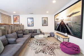 TV, video games, books, stereo