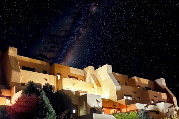 Stargaze at the milky way, which is often visible on clear, moonless nights.