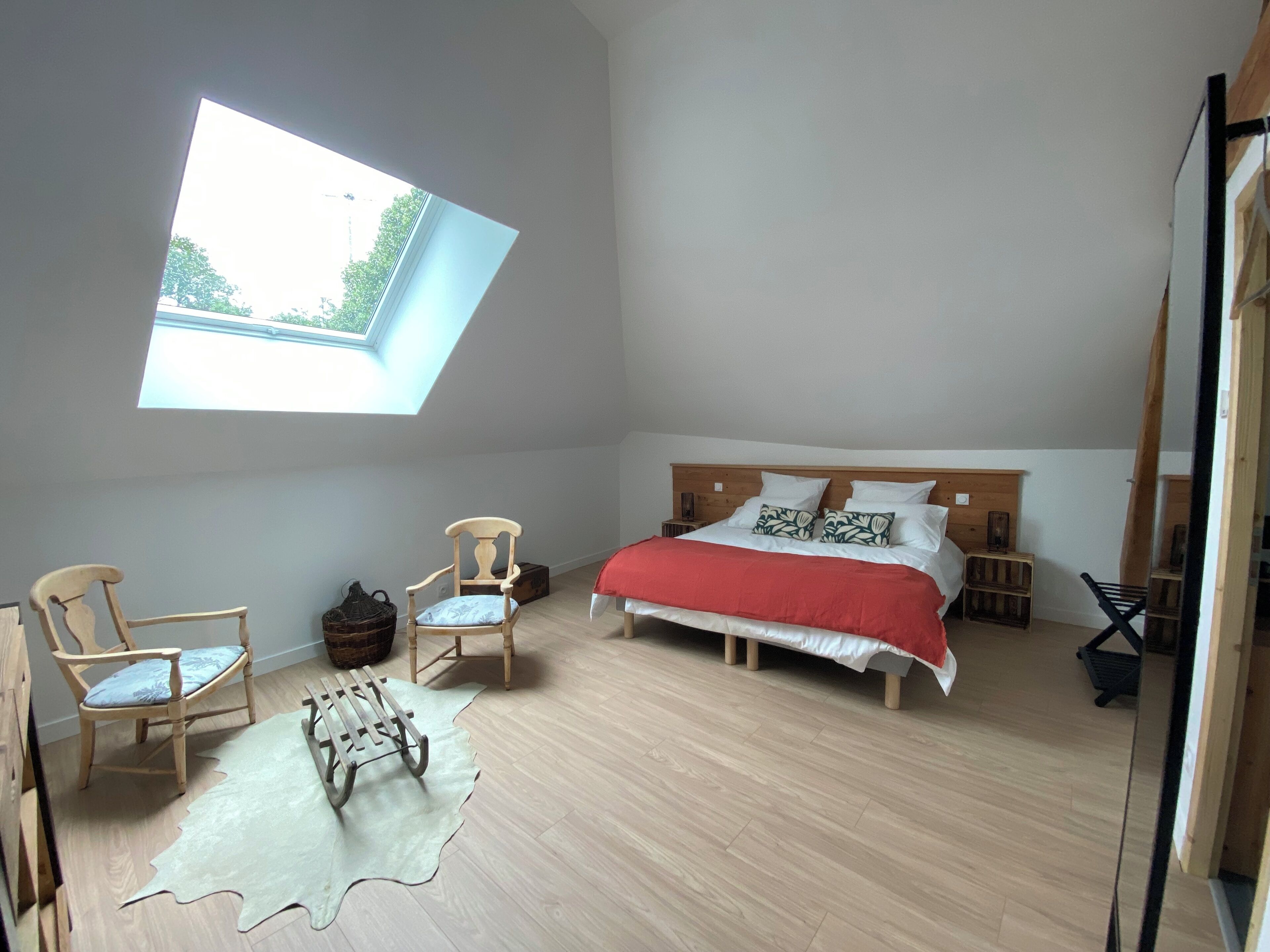 1 chambre, draps fournis