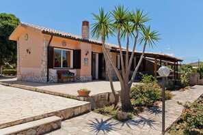 Voorkant van accommodatie