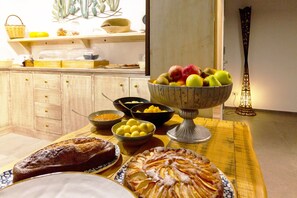 Petit déjeuner buffet compris tous les jours