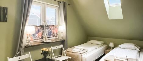 Gratis wifi, beddengoed