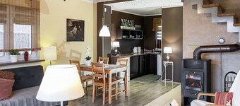 Hermosa casa en Szarejki con WiFi