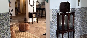 Tradition antique Arabesque style home Hammamet, pool, AC, 15 min walk to beach