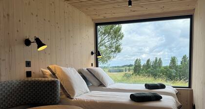 A unique & tranquil vineyard cabin nestled amongst the vines