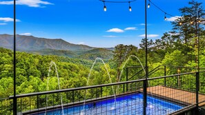 Una piscina climatizada
