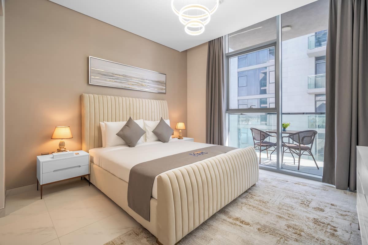 1 slaapkamer, een strijkplank/strijkijzer, gratis wifi, beddengoed