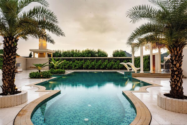 Seasonal outdoor pool