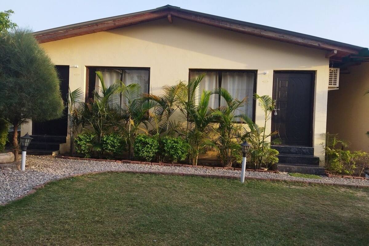 Casa de campo Deluxe, vista al jardín | 1 habitación, ropa de cama de alta calidad y camas con efecto memoria