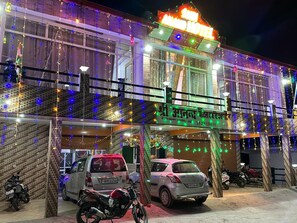 Overnatningsstedets facade