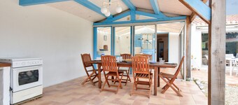 House with terrace - 900m plage des Sableaux