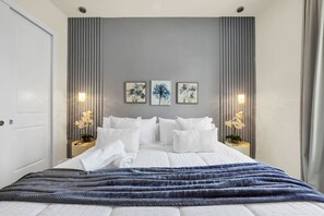 3 室のベッドルーム、WiFi、ベッドシーツ