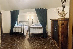 2 chambres, draps fournis