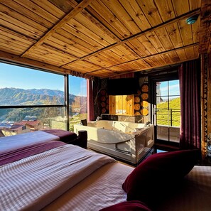 Deluxe Room | 1 bedroom, Egyptian cotton sheets, premium bedding, memory foam beds - Yaylamisun Suit Otel (Camlihemsin)