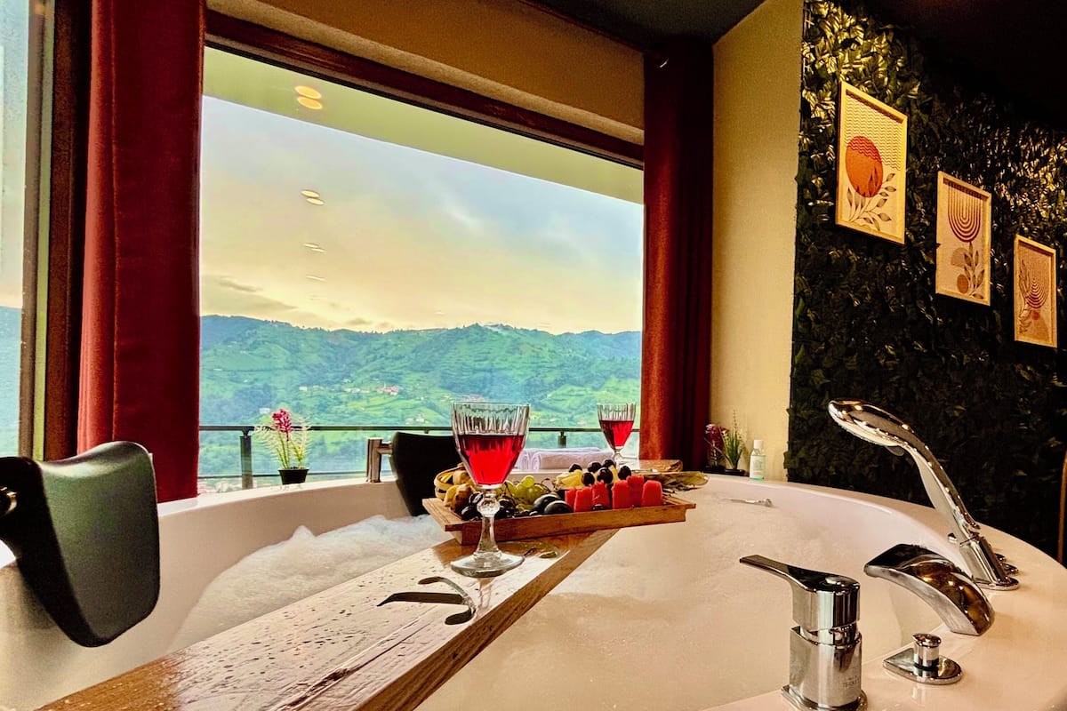 Suite Business, vista montagna | 1 camera, biancheria in cotone egiziano