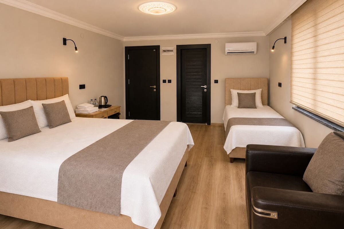 Chambres insonorisées, Wi-Fi gratuit