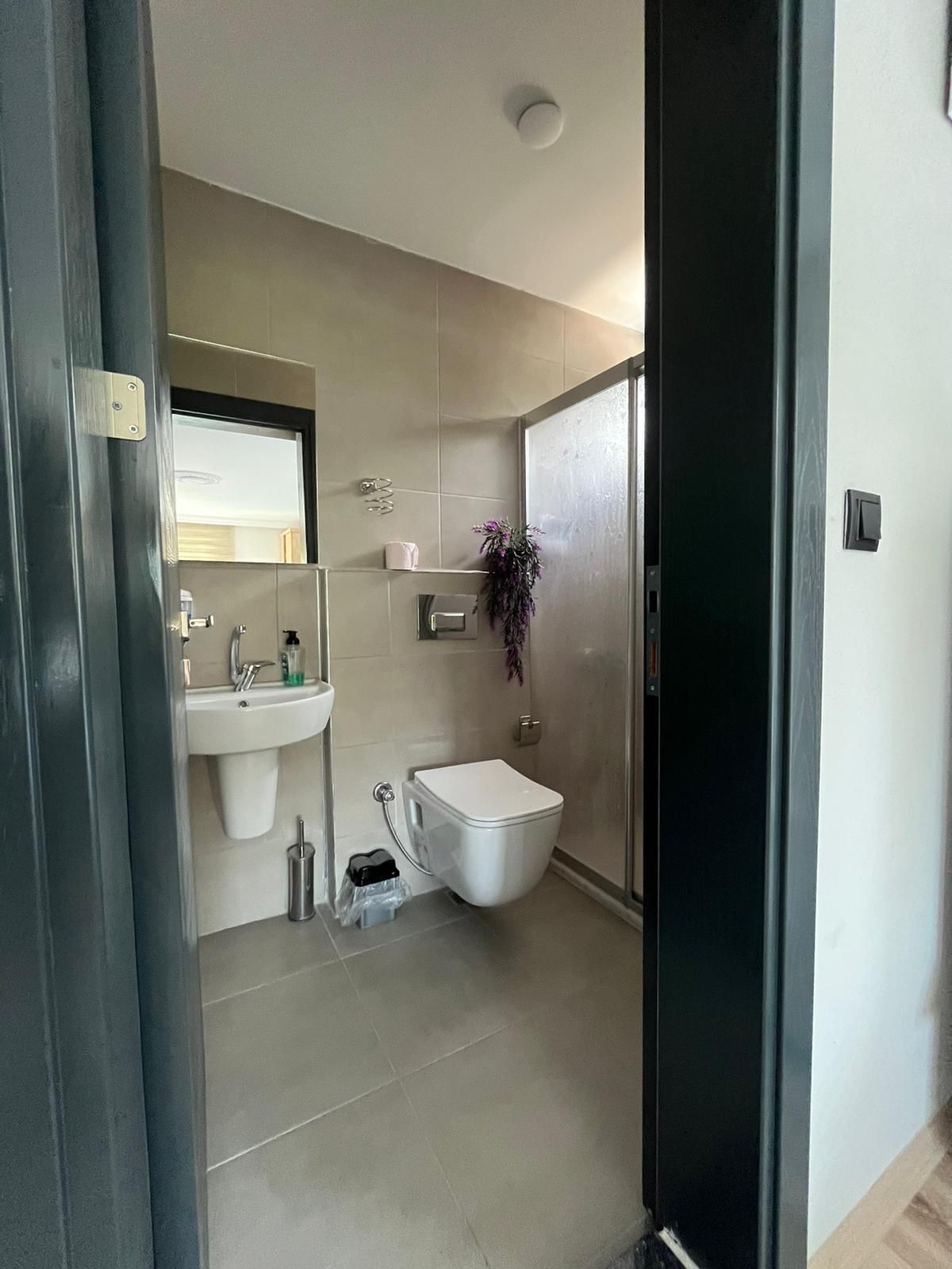 Triple Room, Sea View | Bathroom | Shower, hair dryer, towels, soap