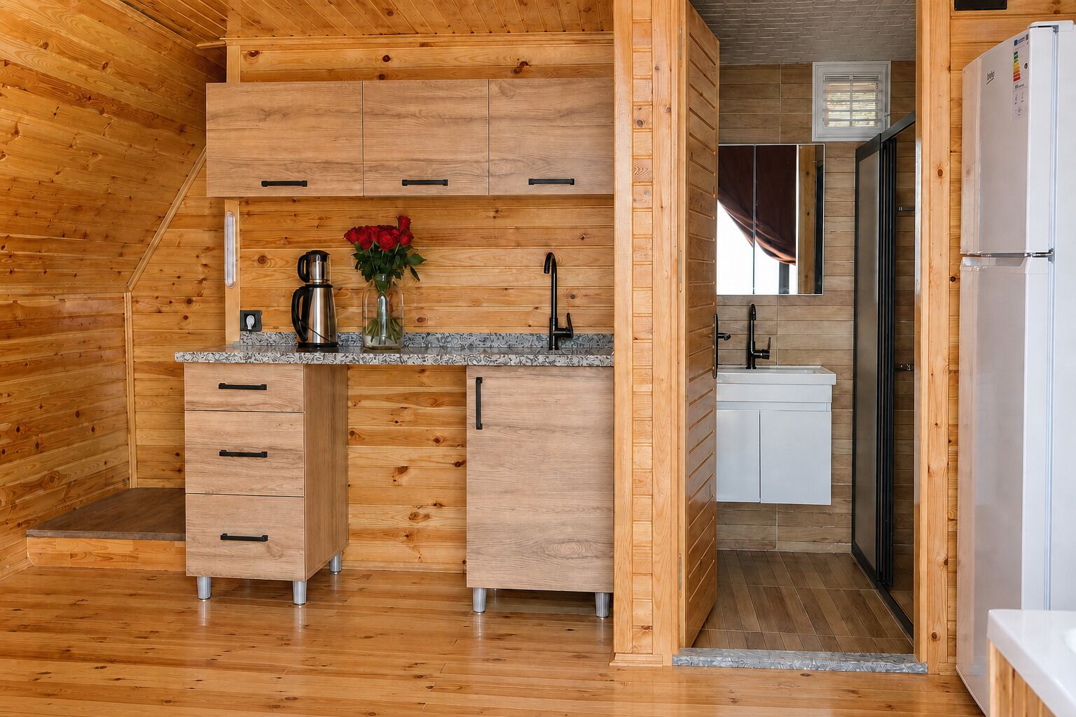 Bungalow Deluxe | Cocina privada