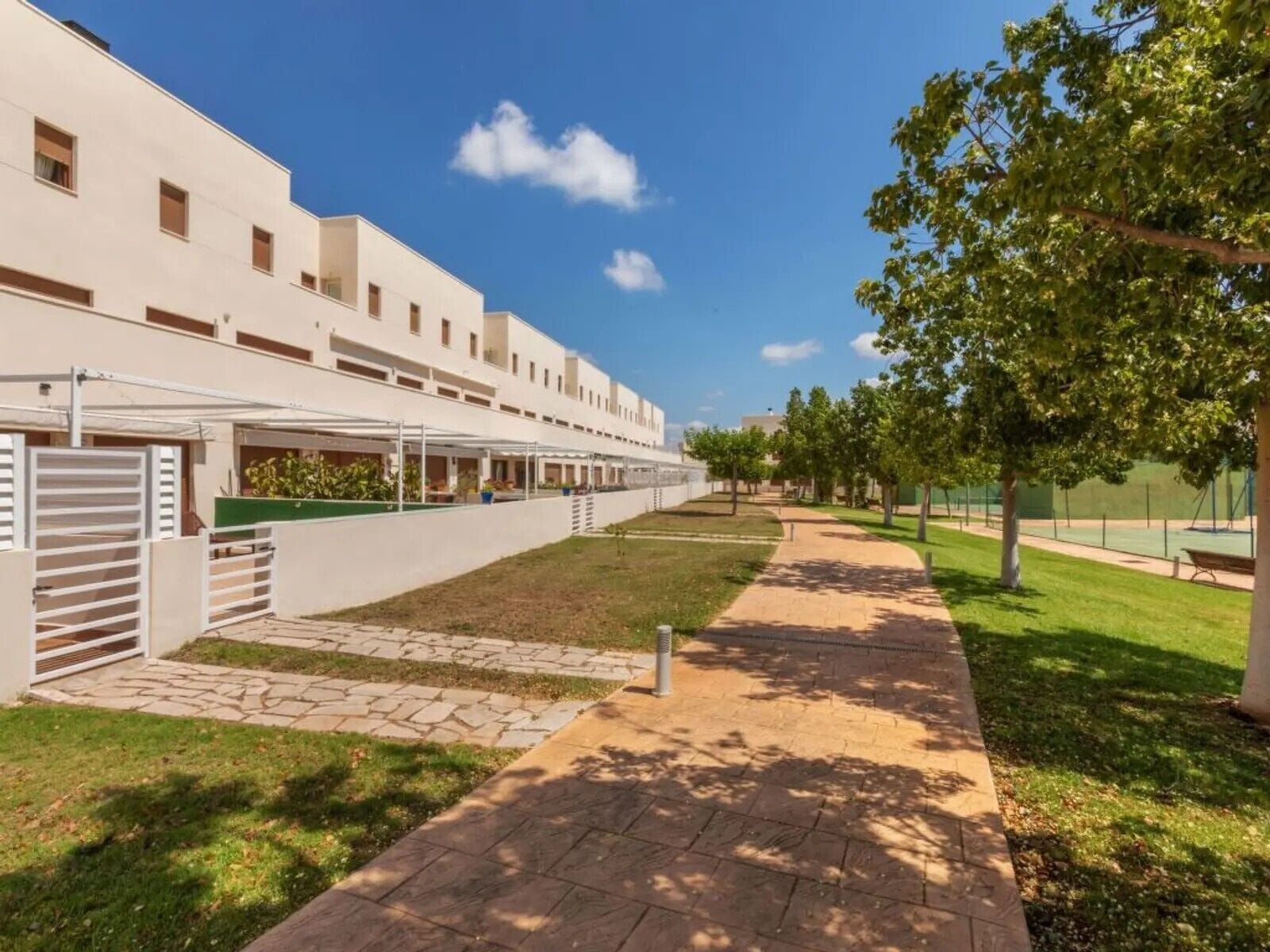 Enceinte de l’hébergement