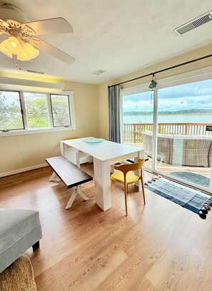 Interior - Fresh upgrades, same amazing waterfront view! Private dock, fun & spacious home. (Onemo)