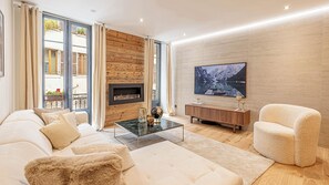 Smart TV, fireplace - L'écrin Alpin - Appartement Haut de Gamme - Emplacement Idéal Coeur de Ville (Chambéry)
