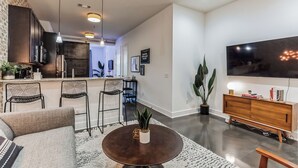 Condo, 1 King Bed with Sofa bed, Kitchen, City View (Nashville Nest) | Living area - Nashville Nest (Nashville)