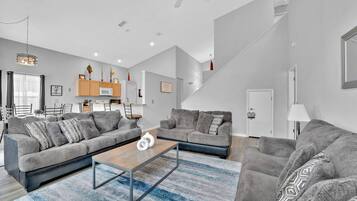 House, Multiple Beds, Pool Access, Pool View (Enchanting Vacation Haven) | Living area | 42-inch flat-screen TV with digital channels