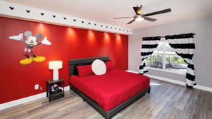 House, Multiple Beds, Pool Access, Pool View (Magic Villa, 10 Mins To Disney) | 5 bedrooms, individually decorated, individually furnished, bed sheets - Magic Villa, 10 Mins to Disney (Kissimmee)