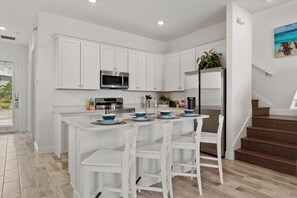 House, Multiple Beds, Balcony (Way Too Many Bottles) | Private kitchen | Fridge, microwave, oven, stovetop - Way Too Many Bottles (Kissimmee)