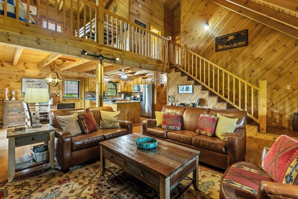 Interior - Cabin w/ Hot Tub, Theater & Games! (Sevierville)