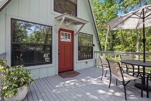 Terrace/patio - Natures Nook A-frame 2 BDR (St. Augustine)