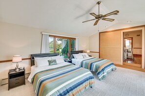 4 habitaciones, tabla de planchar con plancha, cuna de viaje y wifi 