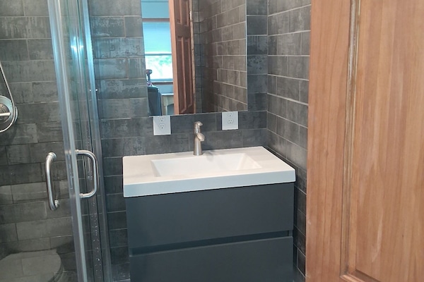 Brand new beautiful bathroom
