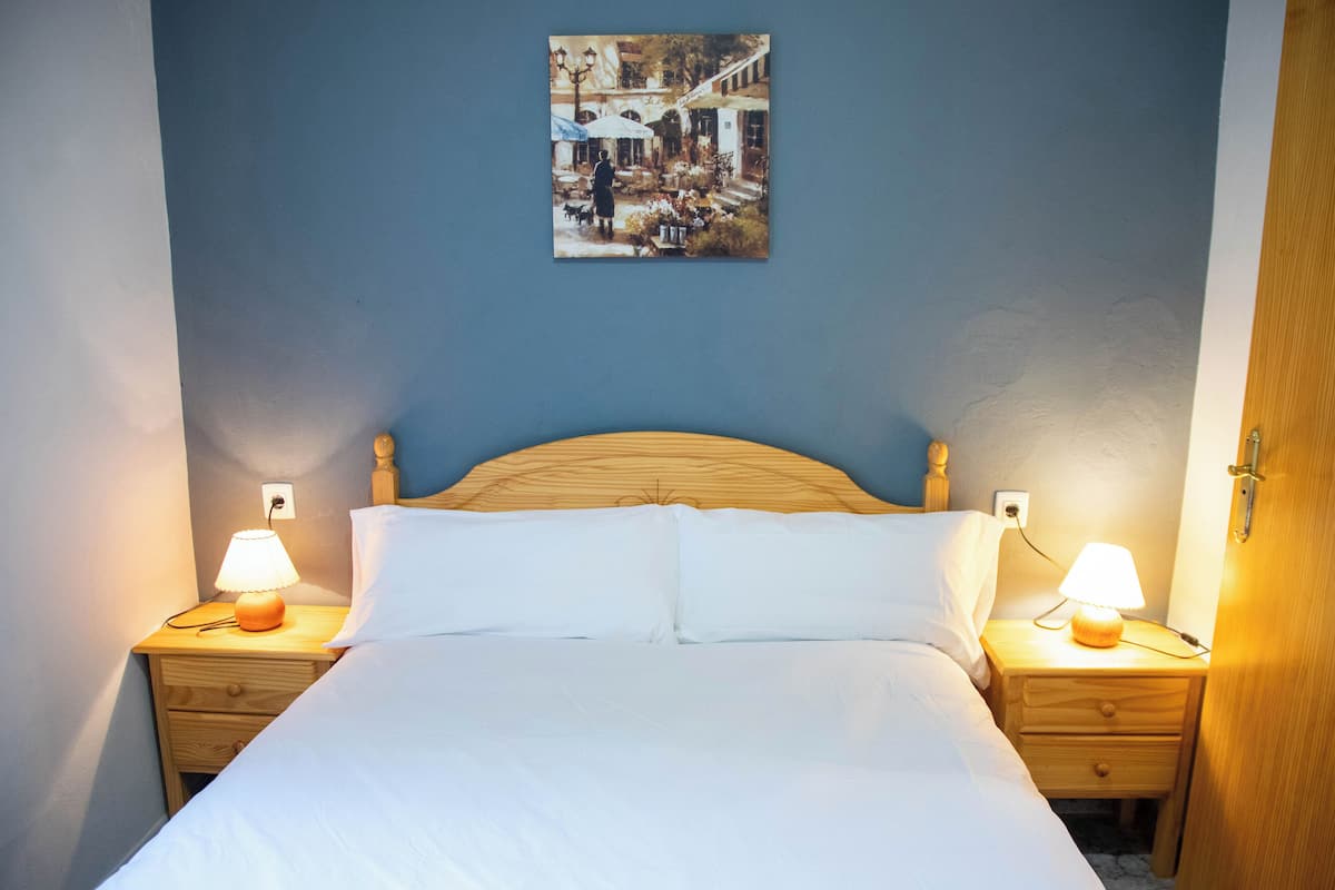 2 slaapkamers, luxe beddengoed, donzen dekbedden, pillowtop-bedden