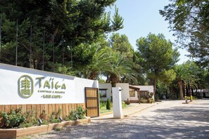Entrada de la propiedad