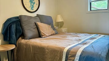 3 habitaciones y ropa de cama