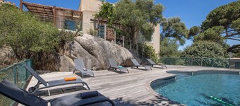 Calvi Villa in Peace, 970 m from the Beach, Close to the Center