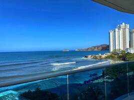 Exclusive Apartment, 3 Bedrooms, Hot Tub, Sea View | View from room