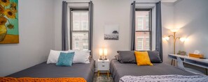 2 bedrooms, desk, iron/ironing board, free WiFi