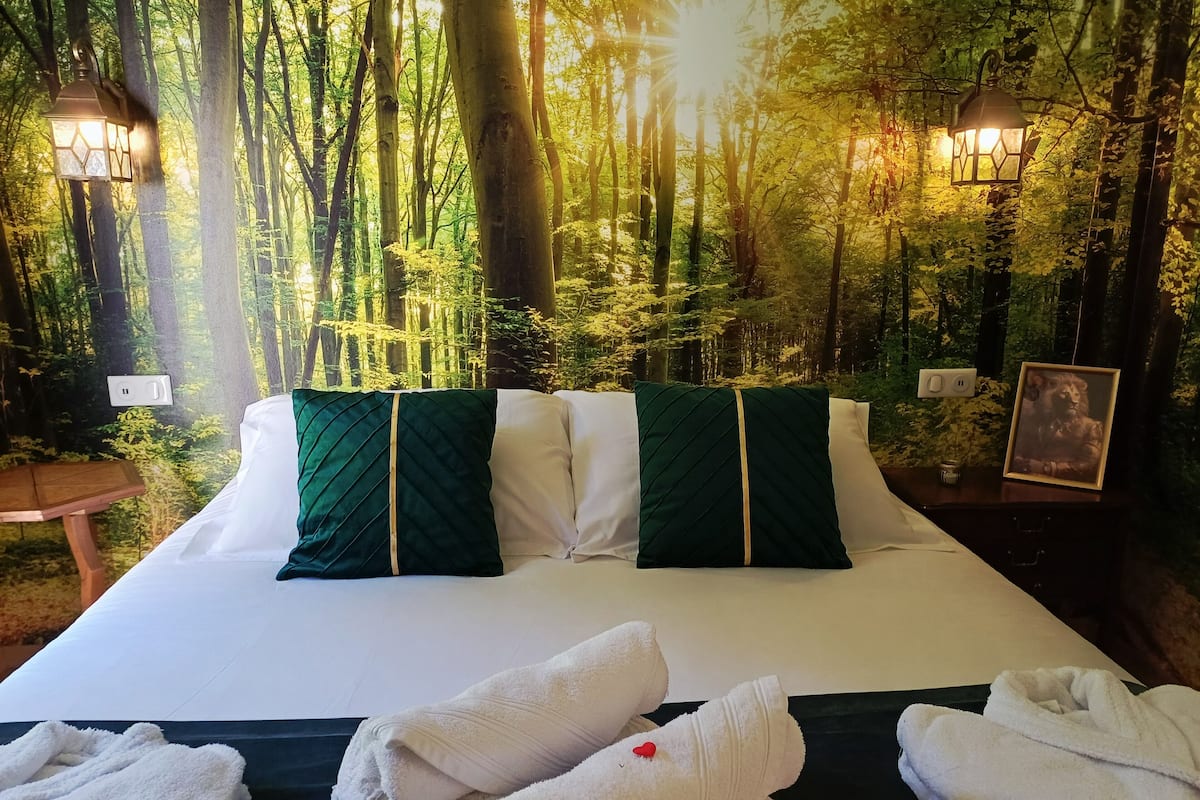 Family Apartment, 2 Bedrooms, Pool Access, Garden View | 1 bedroom, Egyptian cotton sheets, premium bedding, Select Comfort beds