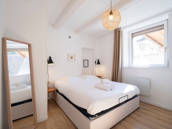 1 Schlafzimmer, kostenloses WLAN, Bettwäsche