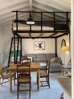 Living area - Logement Avec Grande Terrasse à 2 pas de la Plage Erromardie (Saint-Jean-de-Luz)