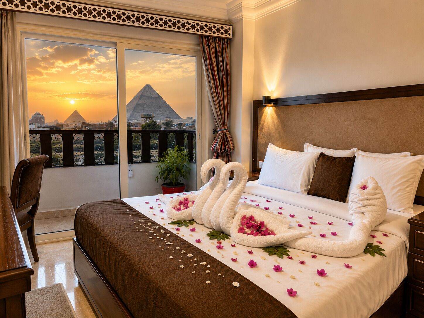 Luxury Double Room, Mountain View | Premium bedding, Select Comfort beds, minibar (free items)