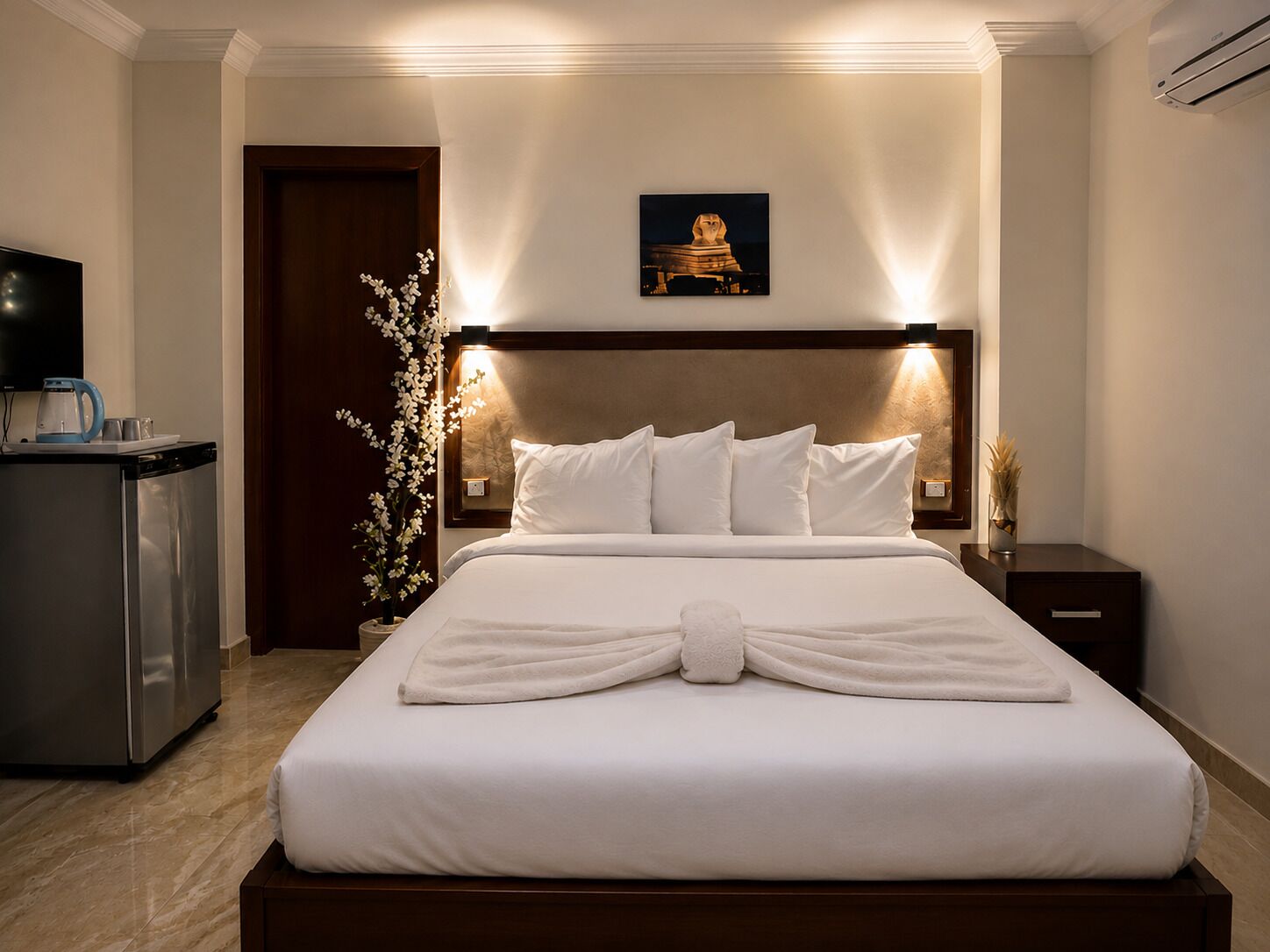 Premium bedding, Select Comfort beds, minibar (free items)