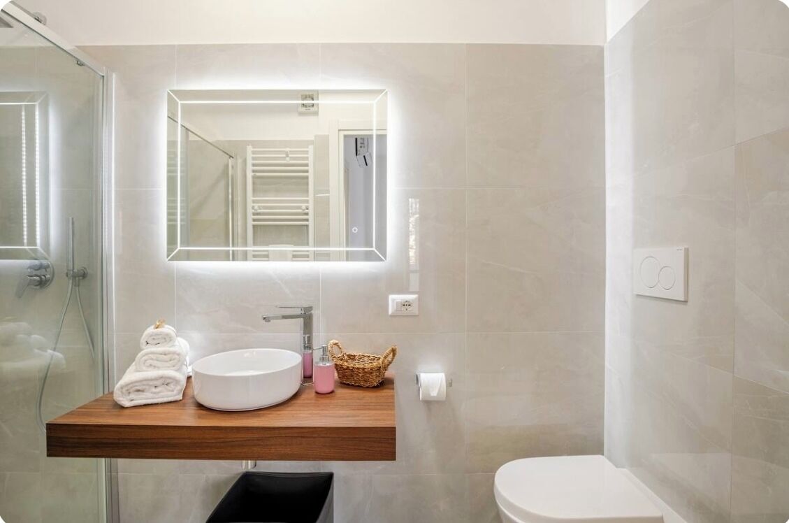 Dusche, Bidet, Shampoo