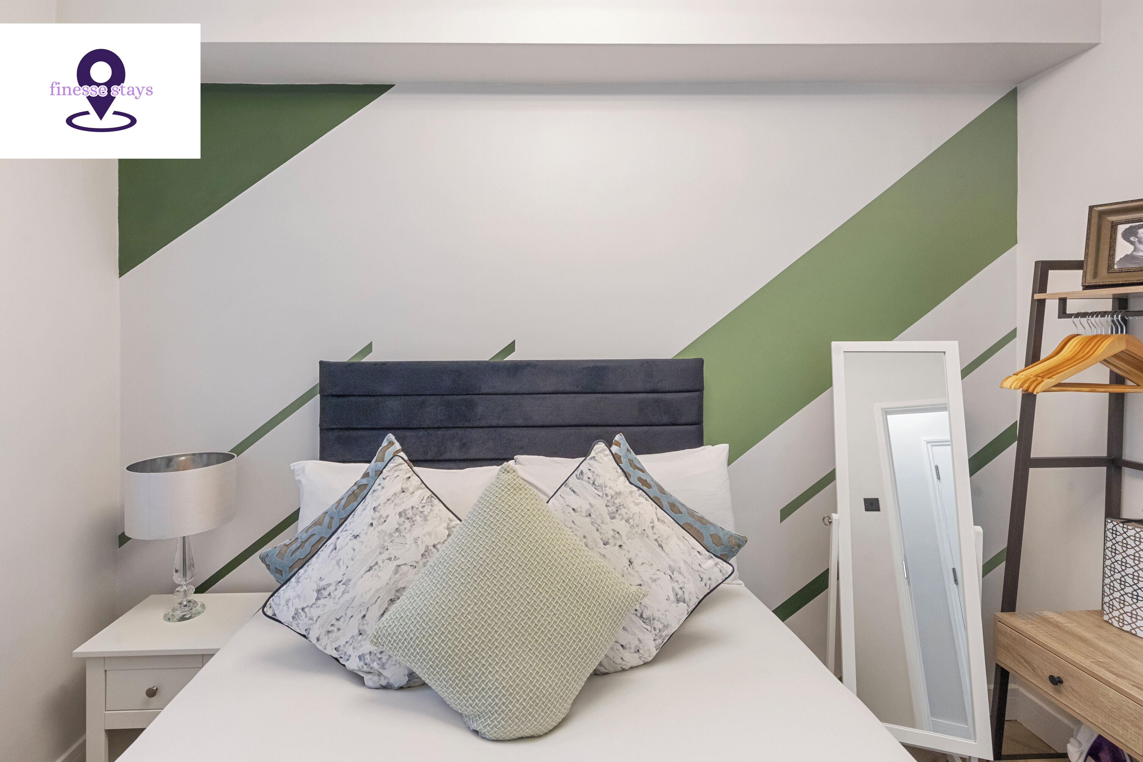 2 bedrooms, iron/ironing board, travel crib, WiFi