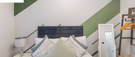 2 bedrooms, iron/ironing board, travel crib, WiFi